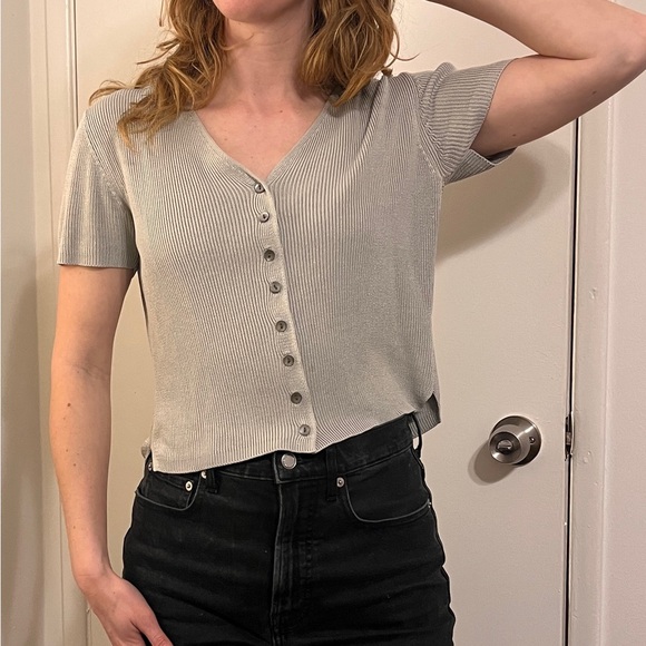 Ann Taylor Tops - Vintage Ann Taylor Ribbed Top